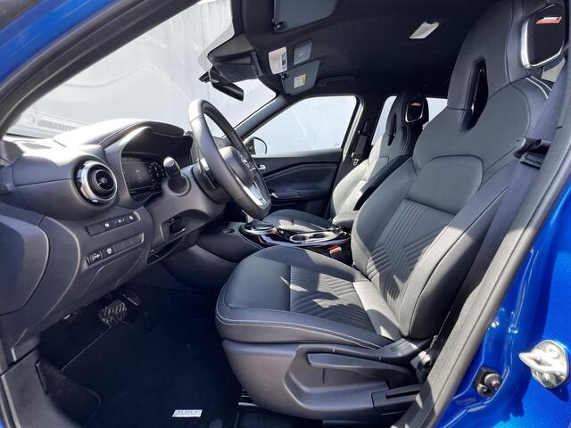 Nissan JUKE 1.0 DIG-T Tekna Automaat / Weinig km / Dealer onderhouden / Pro Pilot / Adapt. CC / Dode hoek detectie / Stuur-, stoel- en voorruitverwarming / Navi / Apple Carplay Android /