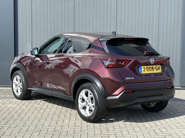 Nissan JUKE 1.0 DIG-T N-Connecta | NL-Auto 1e Eig. | Camera | Clima | Apple Carplay & Android Auto | Keyless | 17-Inch