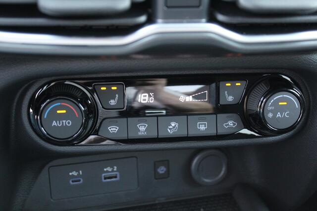 Nissan JUKE 1.6 Hybrid N-Design / ** ¤4.250,- KORTING ** / Nieuw uit voorraad leverbaar / Cold Pack Light / Navigatie + Apple Carplay/Android Auto / Achteruitrijcamera