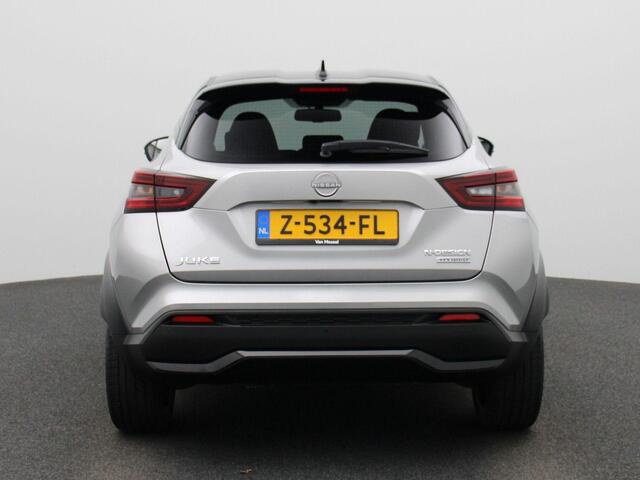 Nissan JUKE 1.6 Hybrid N-Design 143PK | Automaat | Navigatie | Stoel- en Stuurverwarming | Achteruitrijcamera | Half-Leder | Parkeersensoren Voor & Achter | Apple CarPlay & Android Auto