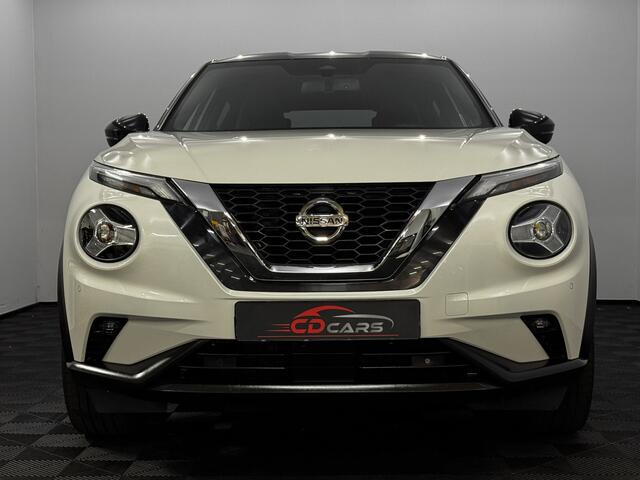 Nissan JUKE 1.0 DIG-T Enigma Clima, Navi, Camera, Cruise control, Keyless start, Stoelverwarming, Rijstrook correctie