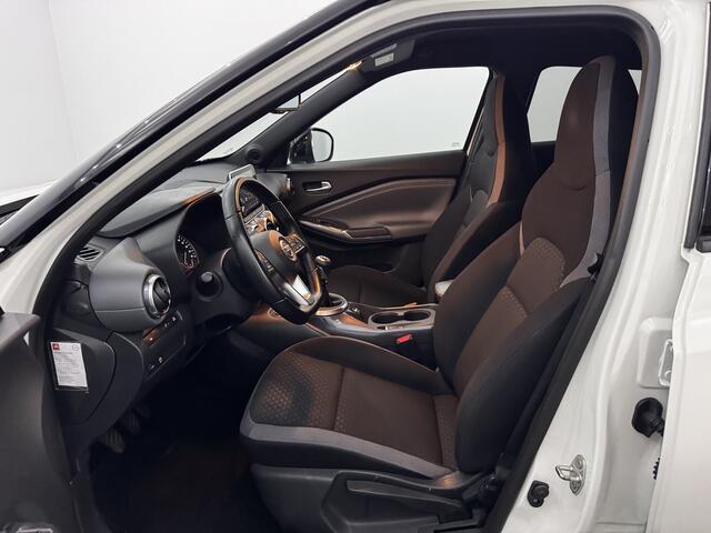 Nissan JUKE 1.0 DIG-T Enigma Clima, Navi, Camera, Cruise control, Keyless start, Stoelverwarming, Rijstrook correctie