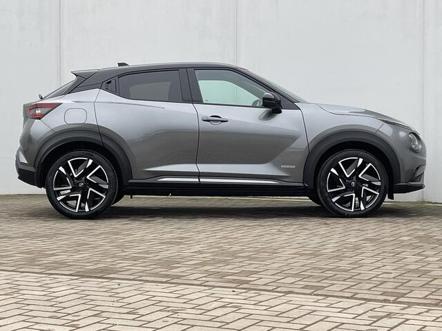 Nissan JUKE 1.6 Hybrid N-Design / **¤6.000,- korting **/ NIEUW uit voorraad leverbaar! / Cold Pack Light / Cruise- en Climate Control / Achteruitrijcamera / Navigatie full map
