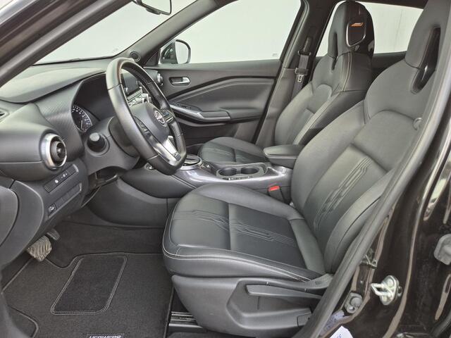 Nissan JUKE 1.6 Hybrid Tekna Automaat / Navigatie via Apple Carplay of Android Auto / Rondomzicht camera / Keyless Entry/Start / Adaptief CC / Climate control / Bose Audio Systeem / Lichtmetalen wielen 19" /