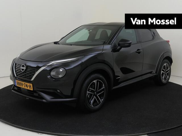 Nissan JUKE 1.6 Hybrid N-Connecta | Parelmoer | Navi | Carplay/Android auto | Digitale infotainment | 18" velgen | LED | Clima