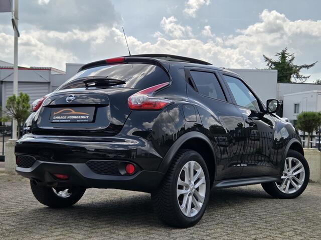 Nissan JUKE 1.2 DIG-T S/S N-Connecta PANORAMADAK|SCHUIFKANTELDAK|ECC/AIRCO|CRUISE CONTROL|USB|BLUE TOOTH|17 INCH Maandag tot Vrijdag van 09.00 tot 20.00 uur en Zaterdag van 09.00 tot 18.00 uur