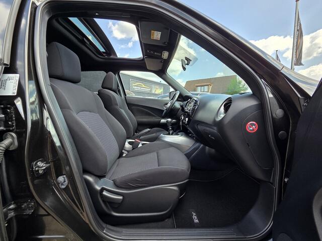 Nissan JUKE 1.2 DIG-T S/S N-Connecta PANORAMADAK|SCHUIFKANTELDAK|ECC/AIRCO|CRUISE CONTROL|USB|BLUE TOOTH|17 INCH Maandag tot Vrijdag van 09.00 tot 20.00 uur en Zaterdag van 09.00 tot 18.00 uur