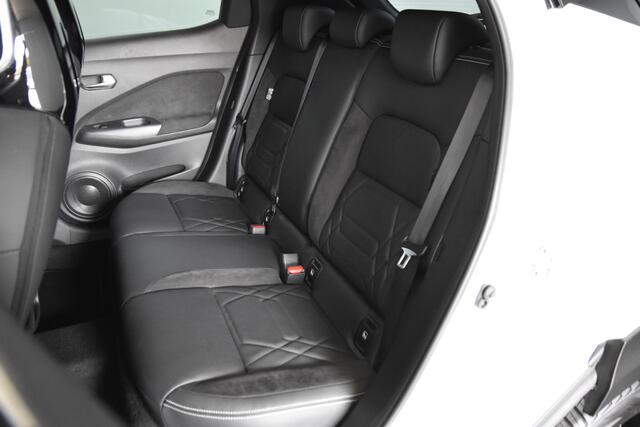 Nissan JUKE 1.0 DIG-T 115 PK N-Design - Automaat | Adapt. Cruise | Stoel-+Voorruitverw. | Bose | 360 Camera | NAV + App. Connect | ECC | LM 19" | Afn. Trekhaak |