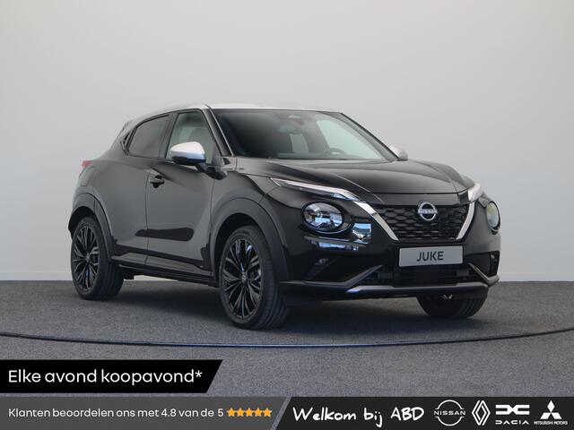 Nissan JUKE N-Sport + Technology Pack + Light Cold Pack 1.6L HYBRID 143 | 17" Lichtmetalen velgen | 19" lichtmetalen velgen "Akari" | 7" TFT kleurendisplay