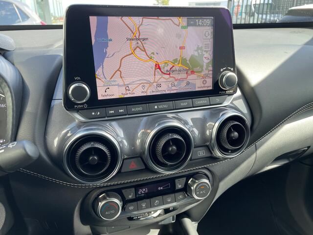 Nissan JUKE 1.6 Hybrid N-Connecta Navigatie, Climate Control, Cruise Control, 17"Lm, Achteruitrijcamera, Stoelverwarming