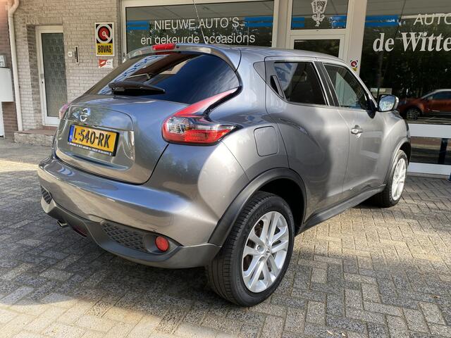 Nissan JUKE 1.2 DIG-T S/S N-Connecta Navigatie Fulllmap/A. uitrijcamera/Autom. Airco/Cruisecontr./Keyless entry+startstop/Hoogte verst.stoel/Ledverl.//Privacyglas/Led dagrijverl./Elektr. verw.+verst.b. buitenspiegels