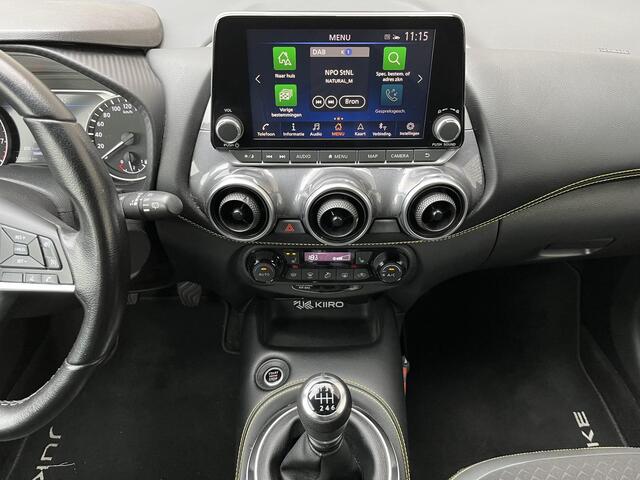 Nissan JUKE 1.0 DIG-T Kiiro | Dealer onderhouden | Achteruitrijcamera | Stoelverwarming | Apple CarPlay / Android Auto |