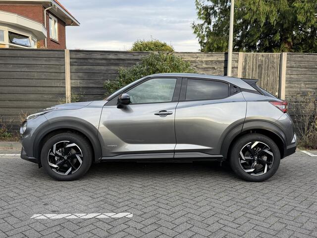 Nissan JUKE N-Connecta 1.6 Hybrid 143PK Automaat Navigatie, Achteruitrijcamera, Keyless, Parkeersensoren, Cruise Control, Climate Control