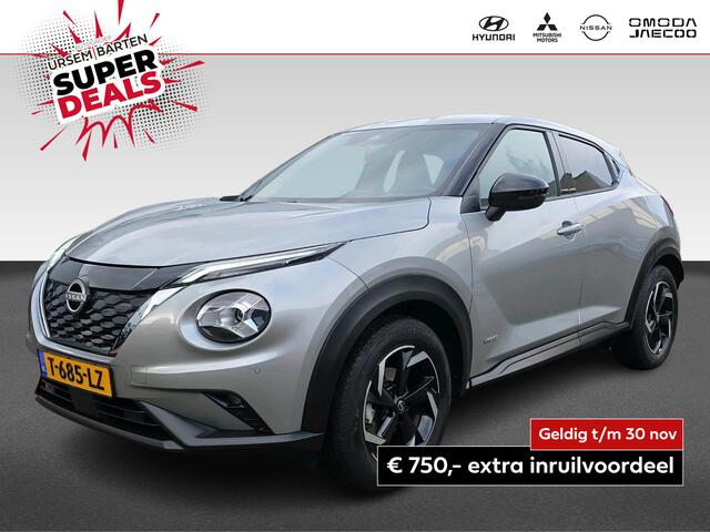 Nissan JUKE 1.6 Hybrid N-Design | Automaat | Half leder | Stoel/Stuurverwarming | Navigatie | Achteruitrijcamera |