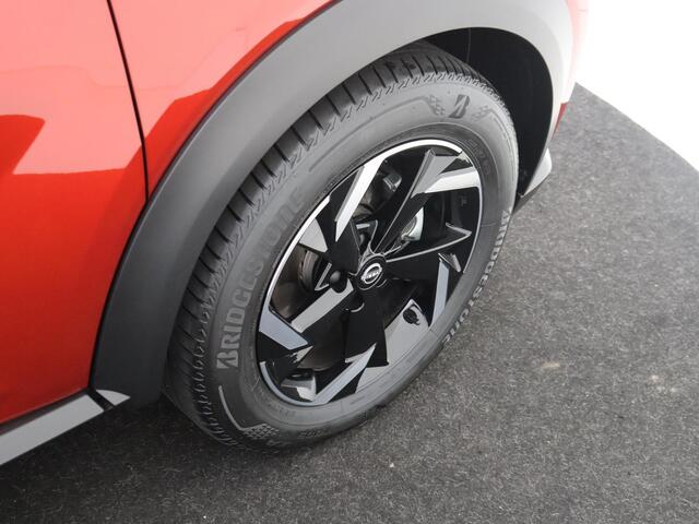 Nissan JUKE 1.0 DIG-T N-Connecta 114PK | Navigatie via telefoon | Achteruitrijcamera | Half-Lederen Bekleding | Climate Control | Apple CarPlay & Android Auto