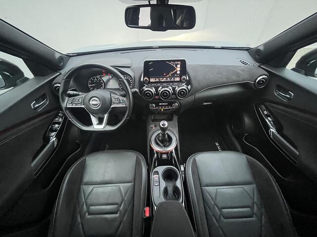 Nissan JUKE 1.0 DIG-T N-Design / 360° Camera / Adaptieve Cruise Control / Keyless Entry & Start / Apple Carplay & Android Auto / Navigatie full map / Climate Control / Alcantara Bekleding / Sportstoelen /