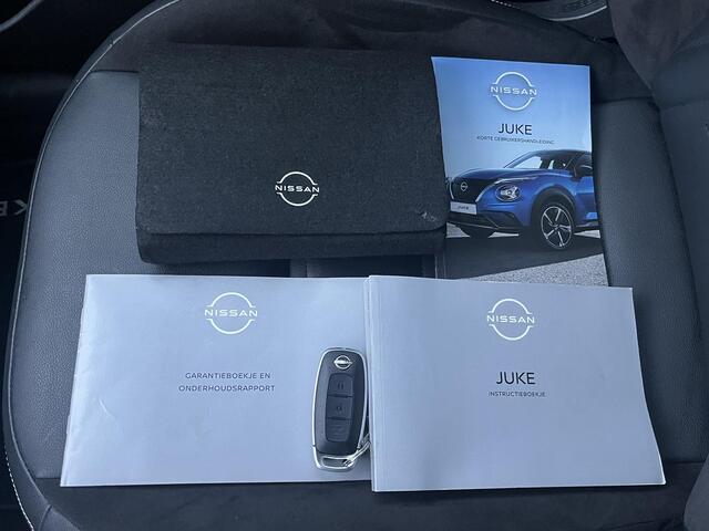 Nissan JUKE 1.0 DIG-T N-Design / 360° Camera / Adaptieve Cruise Control / Keyless Entry & Start / Apple Carplay & Android Auto / Navigatie full map / Climate Control / Alcantara Bekleding / Sportstoelen /