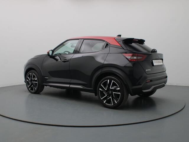 Nissan JUKE 143pk Hybrid N-Design Camera | Cruise | Navi | Parkeersens. v+a | Stoel-/stuur-/voorruitverw.