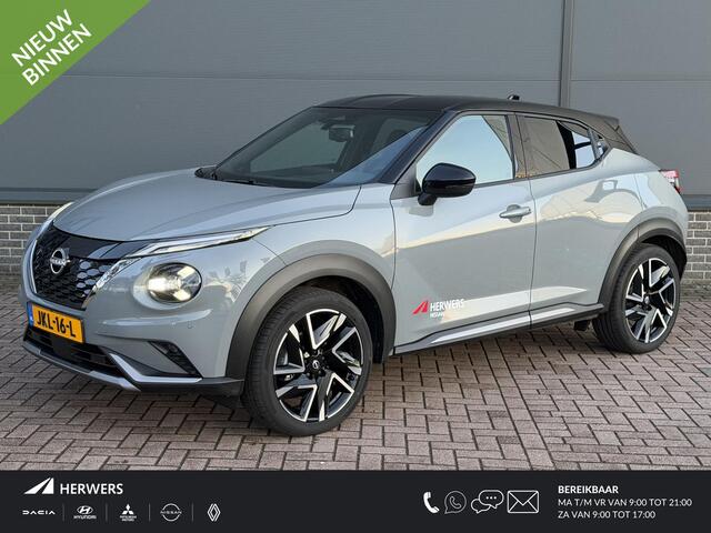 Nissan JUKE 1.6 Hybrid N-Design / Navigatie / Stuur- & Stoelverwarming / Apple Carplay & Android Auto / Achteruitrijcamera / Parkeersensoren V & A /