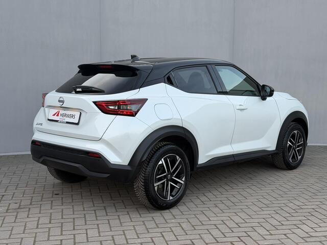 Nissan JUKE 1.0 DIG-T DCT N-Connecta Automaat / Fabrieksgarantie tot 05-2028 / Camera / Navigatie / Stoel & Stuurwiel verwarming / Apple Carplay & Android Auto / DAB / All Season Banden /