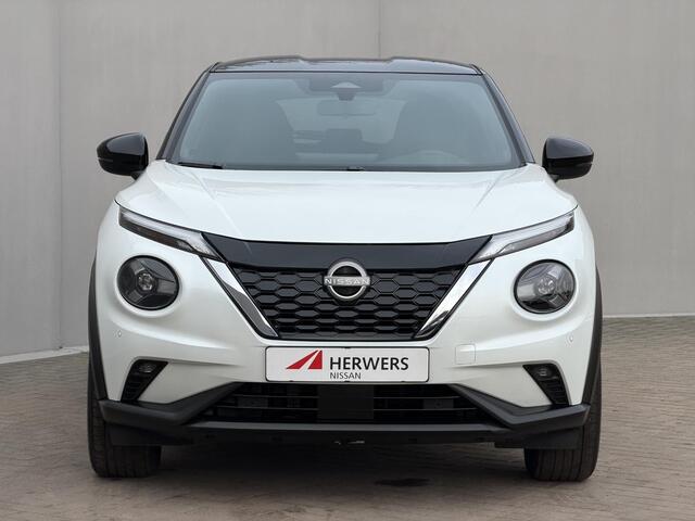 Nissan JUKE 1.6 Hybrid N-Connecta / Fabrieksgarantie tot 07-2028 / Camera / Navigatie / Apple Carplay & Android Auto / Stoel & Stuurwielverwarming / Two Tone / Cruise Control / Keyless /