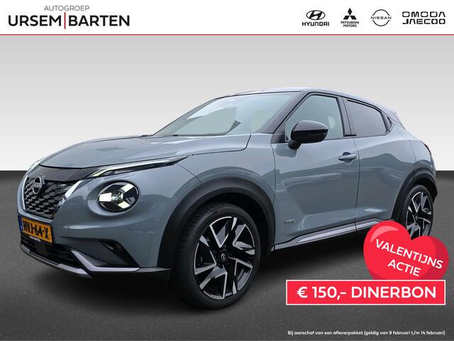 Nissan JUKE 1.6 Hybrid N-Design | Automaat | 360 Camera | Adaptive Cruisecontrol | Coldpack | Two Tone | Carplay/Androidauto |