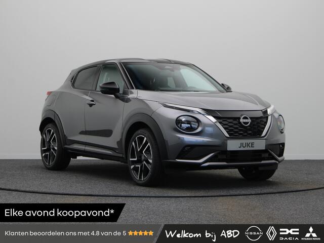 Nissan JUKE N-Design + Interior Pack + Cold Pack + Technology Pack 1.6L HYBRID 143 | 17" Lichtmetalen velgen | 19" lichtmetalen velgen "Akari" | 7" TFT kleurendisplay
