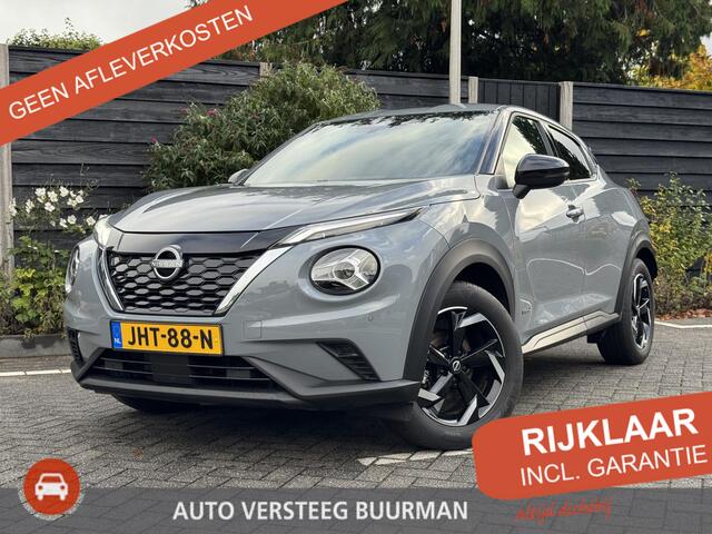 Nissan JUKE N-Connecta 1.6 Hybrid 143PK Automaat Achteruitrijcamera, Keyless, Apple Carplay, Android Auto, Parkeersensoren, Cruise Control, Climate Control