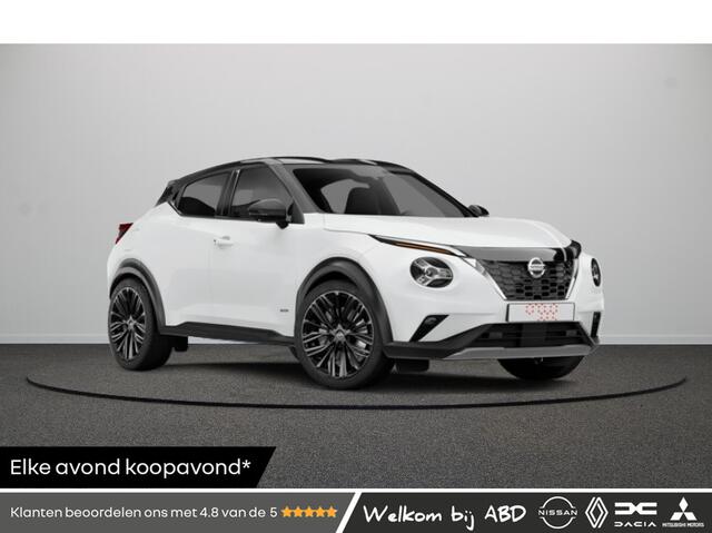 Nissan JUKE N-Design Enigma Black + Cold Pack Hybrid 143 | 17" Lichtmetalen velgen | 19" lichtmetalen velgen "Akari" | 7" TFT kleurendisplay