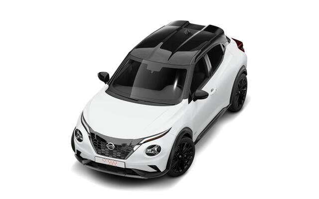 Nissan JUKE N-Design Enigma Black + Cold Pack Hybrid 143 | 17" Lichtmetalen velgen | 19" lichtmetalen velgen "Akari" | 7" TFT kleurendisplay