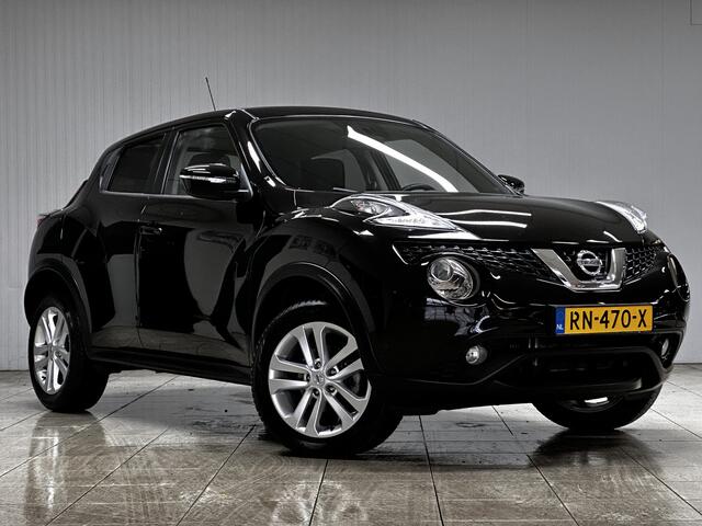 Nissan JUKE 1.2 DIG-T S/S Acenta/ Facelift!/ Camera/ 17'' LMV/ Extra getint glas/ DAB+/ Navi/ Clima/ Cruise/ Elek. pakket/ Isofix/ Bluetooth/ Armsteun/ Multi. LEDER. Stuur/ Mistl./ LED Dagrijverl.