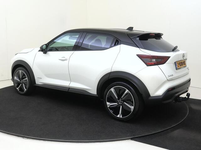 Nissan JUKE 1.6 Hybrid N-Design | airco automatisch | Apple Carplay/Android | cruise control | lederen interieurdelen, |LED koplampen | lichtmetalen velgen 19" | navigatiesysteem full map |