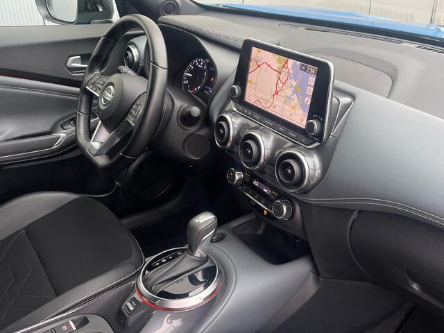 Nissan JUKE 1.0 DIG-T Tekna Automaat Navigatie, Half Leder, Climate Control, 360 Camera, 19"Lm, Adaptive Cruise Control, Stoel/Stuurverwarming