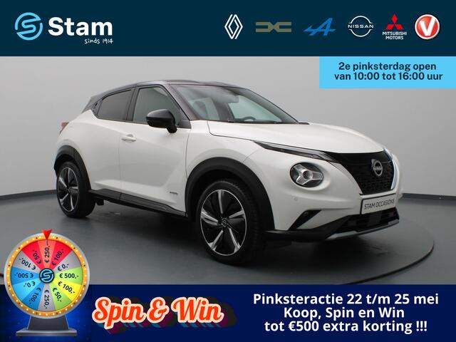 Nissan JUKE Hybrid N-Design 143pk Camera | Cruise | Navi | Parkeersens. v+a | Stoel-/voorruitverw.
