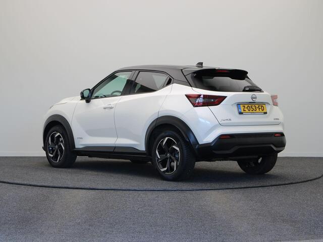 Nissan JUKE 1.6 Hybrid N-Connecta | Adaptieve Cruis Control | Stoel, Stuur en voorruitverwarming | Navigatie | Keyless Entry | Rondom Camera's |