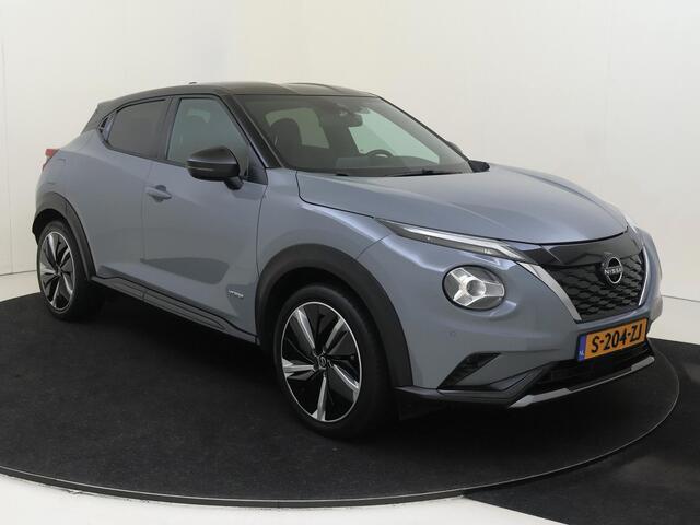 Nissan JUKE 1.6 Hybrid N-Design | airco automatisch | Apple Carplay/Android Auto | Autonomous Emergency Braking | cruise control | lederen interieurdelen | LED koplampen | lichtmetalen velgen 19" | navigatiesysteem full map |