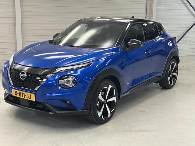 Nissan JUKE 1.6 Hybrid Tekna / Automaat / Afneembare trekhaak / Dealeronderhouden / Bose sound / Lederen bekleding.