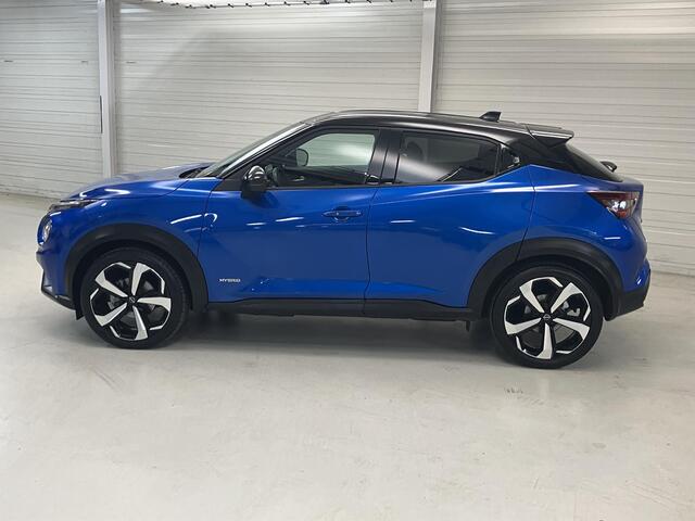 Nissan JUKE 1.6 Hybrid Tekna / Automaat / Afneembare trekhaak / Dealeronderhouden / Bose sound / Lederen bekleding.