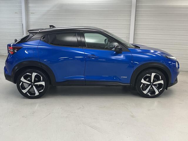 Nissan JUKE 1.6 Hybrid Tekna / Automaat / Afneembare trekhaak / Dealeronderhouden / Bose sound / Lederen bekleding.