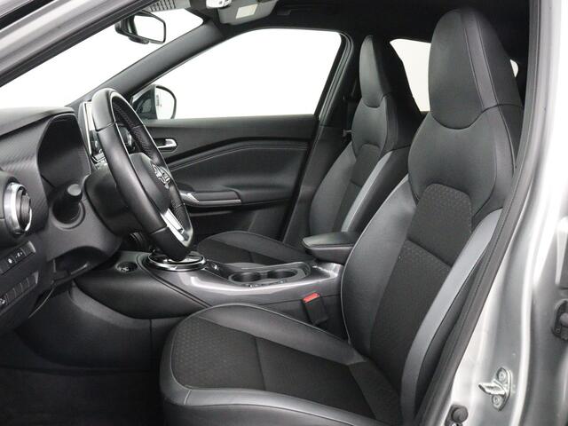 Nissan JUKE 1.6 Hybrid Tekna | 360 Camera | Adaptive cruise | Carplay | Navigatie | Half leder | Full LED | Keyless | Climate control | Parkeerhulp | DAB | Bluetooth