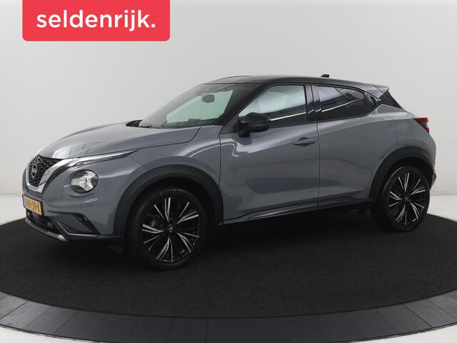 Nissan JUKE 1.0 DIG-T N-Design | Half leder | Carplay | Cruise control | Park assist | Camera | Climate control | Keyless | Lichtmetaal 19" |