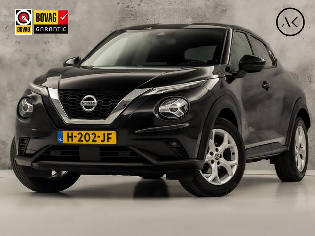 Nissan JUKE 1.0 DIG-T N-Connecta Black Sport (APPLE CARPLAY, NAVIGATIE, CLIMATE, CAMERA, SPORTSTOELEN, GETINT GLAS, CRUISE, NIEUWSTAAT)