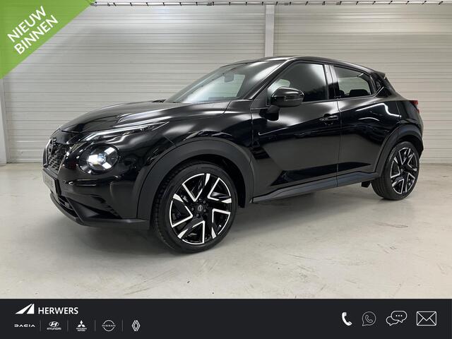Nissan JUKE 1.6 Hybrid N-Connecta / ¤4.500,- Nissan Voorraadvoordeel / Nieuw uit Voorraad Leverbaar / Navigatie / Stoel- en Stuurverwarming / Camera / Cruise Control / Climate Control /