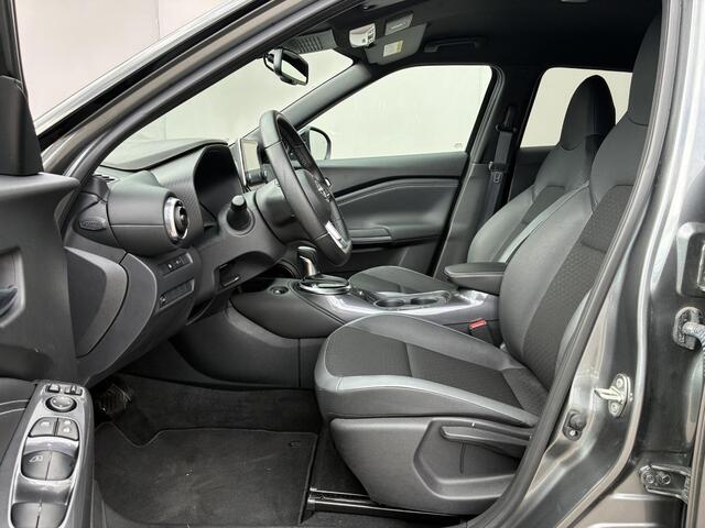 Nissan JUKE 1.6 Hybrid N-Connecta / Fabrieksgarantie tot 03-2027 / Adaptieve Cruise control / Navigatie d.m.v. Apple Carplay/Android Auto / Achteruitrijcamera / Parkeersensoren voor en achter / Climate control / Keyless Entry/Start /
