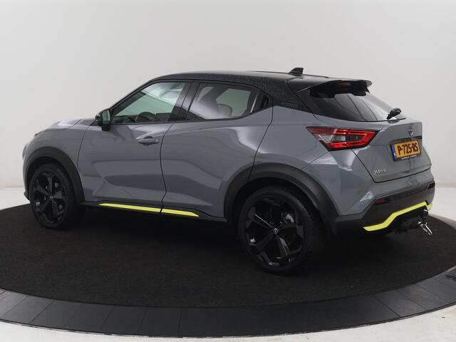 Nissan JUKE 1.0 DIG-T Kiiro | Half leder | Stoelverwarming | Cruise control | Lane assist | Navigatie | Carplay | Camera | Park assist | Trekhaak