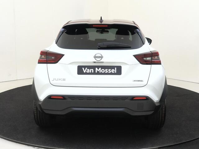 Nissan JUKE Hybrid 143 6AT Red-line Edition 143PK | Rijklaarprijs! | Limited Edition 1 of 25 | Rode Details | BOSE Audio | Adaptieve Cruise Control | 360 Camera | Stoel,- Stuur en Voorruitverwarming | 19'' Inch Zwarte Velgen | Zwart Leder Interieur | Apple CarPlay & Android Auto | Nieuw uit voorraad leverbaar!