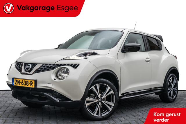 Nissan JUKE 1.2 116 PK DIG-T S/S N-Connecta | Ned Auto | Trekhaak | Hoge Zit | Clima | Cruise | Navigatie | | Camera | Keyless | Stuur leder | Keyless start | Dab Audio | Lmv 17"inch |