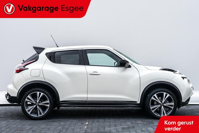 Nissan JUKE 1.2 116 PK DIG-T S/S N-Connecta | Ned Auto | Trekhaak | Hoge Zit | Clima | Cruise | Navigatie | | Camera | Keyless | Stuur leder | Keyless start | Dab Audio | Lmv 17"inch |