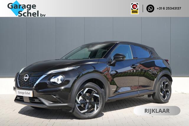 Nissan JUKE 1.6 Hybrid N-Connecta - Stoel/Stuurverwarming - Trekhaak - Keyless - Camera - Voorruit verwarmd - Rijklaar