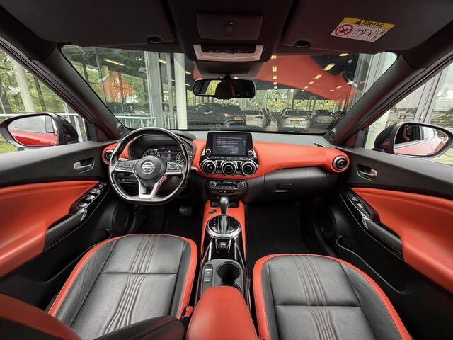 Nissan JUKE 1.0 DIG-T N-Design Automaat 117PK | Adaptieve Cruise Control | Stoelverwarming | Leder | BOSE | Dodehoekdetectie | 1ste eigenaar